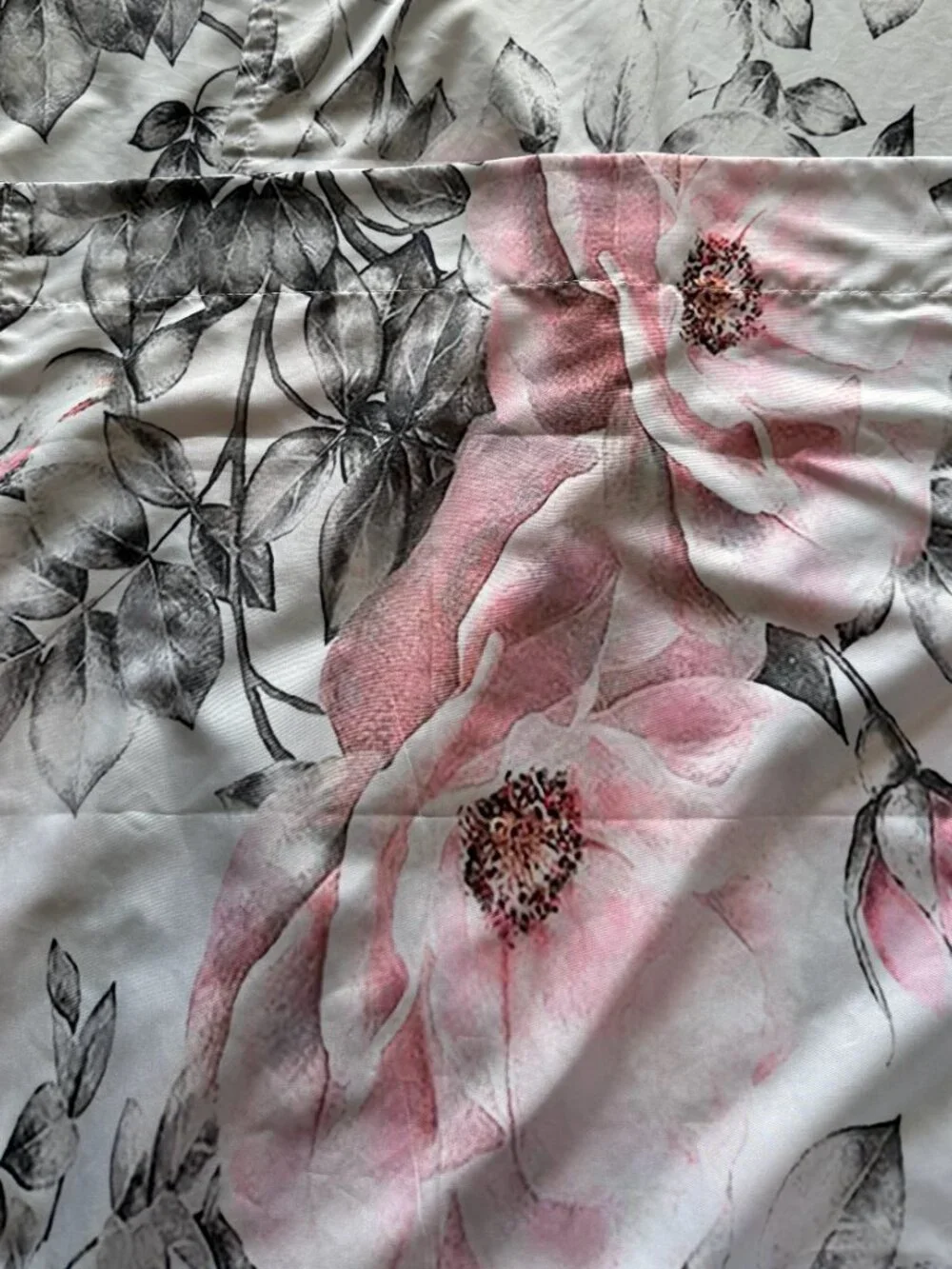 Set of 4 Watercolor Floral Curtains 23